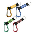 Anodized Carabiner w/ Tag Keyring
